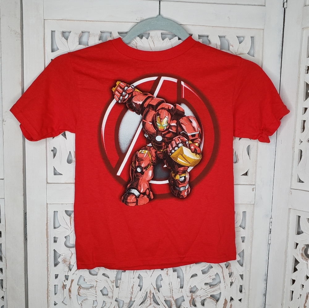 Marvel Avenger Ironman 100% Cotton Shirt Size XS